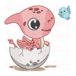 Matriz de Bordado - DinosBaby3 - Imagem 3
