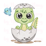 Matriz de Bordado - DinosBaby2 - Imagem 3