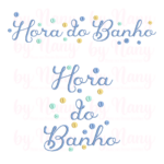 Matriz de Bordado - Hora do Banho - Imagem 4