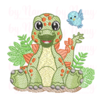 Matriz de Bordado - DinosBaby8 - Imagem 4