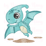Matriz de Bordado - DinosBaby5 - Imagem 2