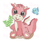 Matriz de Bordado - DinosBaby6 - Imagem 4