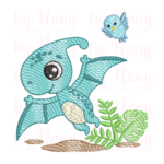Matriz de Bordado - DinosBaby5 - Imagem 4