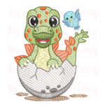 Matriz de Bordado - DinosBaby8 - Imagem 3