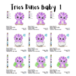 Matriz de Bordado - DinosBaby1 - Image 5