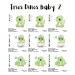 Matriz de Bordado - DinosBaby2 - Imagem 5