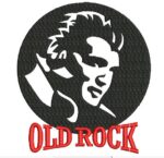 Matriz de Bordado Rock Elvis *10 e 18 cm