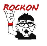 Matriz de Bordado Rock On * 10 e 18 cm - Imagem 2