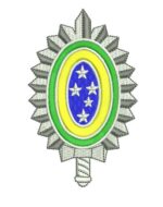 Matriz de Bordado Exército * 10x6cm