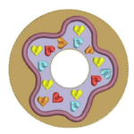 Projeto na Bordadeira - Rosquinha e Absorvente para Amamentação - Image 10