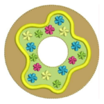 Projeto na Bordadeira - Rosquinha e Absorvente para Amamentação - Image 5