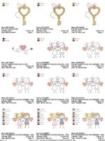 Matrizes de Bordado – Pacotinho de Amor - Dia dos Namorados - Imagem 3