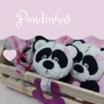 Naninha panda e prendedor de chupeta (projeto) - Imagem 4