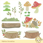 Matrizes de Bordado - Coleção Turminha do Bosque - Image 51