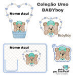 Matrizes de Bordados - Coleção Urso BABYboy ( Matrizes Infantis)