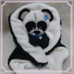 Naninha panda e prendedor de chupeta (projeto) - Imagem 2