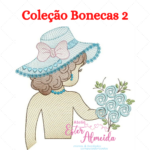 Matriz de Bordado - Coleção Bonecas 2 - Image 3