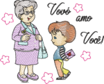 Matrizes de Bordado. Coleção Avós Amor [Dia dos Avós] - Imagem 4
