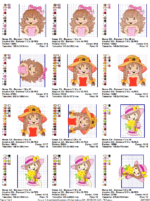 Matriz de Bordado - Coleção Bonecas 2 - Image 11
