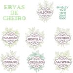 Matriz de bordado Pacote ervas de cheiro