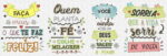 MATRIZES DE BORDADO - COLEÇÃO DE FRASES [FAÇA]