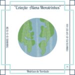 Matrizes de Bordado - Coleção ALIENS Monstrinhos - Pacote de Matrizes - Imagem 5