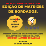 CURSO EDIÇÃO DE MATRIZES PELO EMBIRD