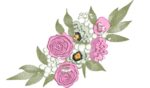 Matriz de Bordado Floral * 10X10 ; 13X18; 15x26cm - Image 2