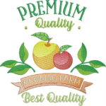 Matriz de bordado semaninha frutas premium - Imagem 4