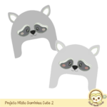 Projeto Misto - Gorrinhos Cute 2 - Imagem 3
