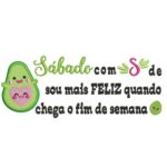 Matriz de Bordado - Pacote Semaninha Abacate - Image 7