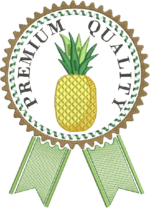 Matriz de bordado semaninha selo aplique com frutas - Imagem 2