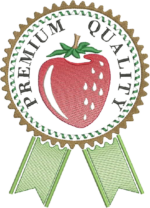 Matriz de bordado semaninha selo aplique com frutas - Imagem 9