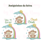 Matriz de Bordado - Amiguinhos da Selva - Image 3