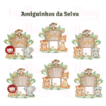 Matriz de Bordado - Amiguinhos da Selva - Image 11