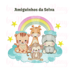 Matriz de Bordado - Amiguinhos da Selva - Image 5