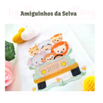 Matriz de Bordado - Amiguinhos da Selva - Image 20