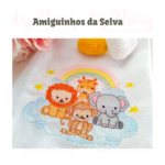 Matriz de Bordado - Amiguinhos da Selva - Image 23