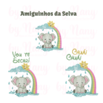 Matriz de Bordado - Amiguinhos da Selva - Image 14