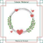 Matrizes de Bordado - Coleção Molduras - Pacote de Matrizes - Imagem 6