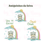 Matriz de Bordado - Amiguinhos da Selva - Image 10