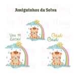 Matriz de Bordado - Amiguinhos da Selva - Image 6