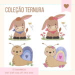 Matrizes de Bordado - Coleção Ternura - Image 3
