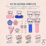 Matrizes de Bordado - Kit Gatinha | Completo - Imagem 3