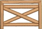 Matriz de bordado porteirinhas de fazendinha - Image 3
