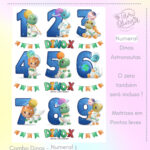 Matrizes de Bordado - Coleção Dinos - Image 3