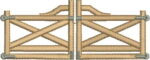 Matriz de bordado porteirinhas de fazendinha - Image 2