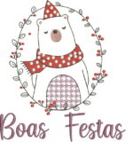 Matriz de bordado pacotinho de molduras doodles natalinos - Image 3