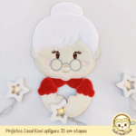 Projetos na Bordadeira - Casal Papai e Mamãe Noel Grandes [ITH] - Imagem 2