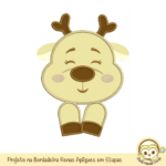 Projetos na Bordadeira - Casal de Renas Grandes [ITH] - Image 6